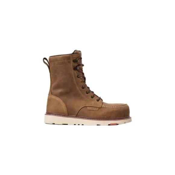 Men BRUNT Brown The Marin 8 Work Boots